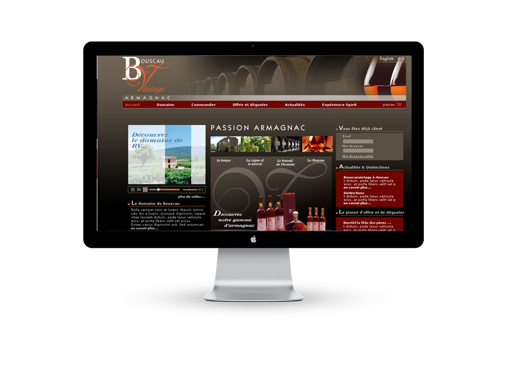 site web armagnac de luxe